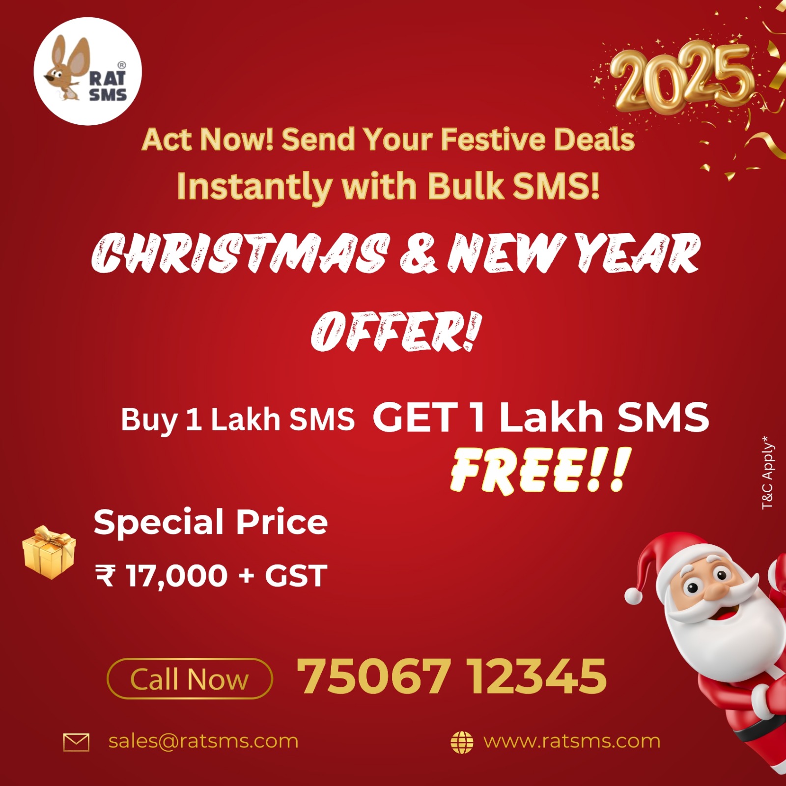 Christmas and New Year Offer